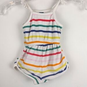 Old Navy girls toddler romper Rainbow 🌈 12-18 months